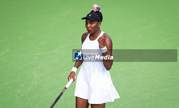 2023-08-16 - Venus Williams of the United States in action during the second round of the 2023 Western & Southern Open, WTA 1000 tennis tournament on August 16, 2023 in Cincinnati, United States - TENNIS - WTA - WESTERN & SOUTHERN OPEN 2023 - INTERNATIONALS - TENNIS