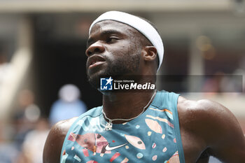 2023-08-28 - Frances Tiafoe of USA during day 1 of the 2023 US Open Tennis Championships, Grand Slam tennis tournament on August 28, 2023 at USTA Billie Jean King National Tennis Center in New York, United States - TENNIS - US OPEN 2023 - INTERNATIONALS - TENNIS