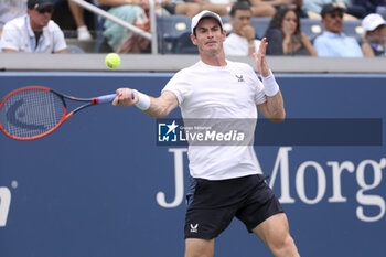 2023-08-29 - Andy Murray of Great Britain during day 2 of the 2023 US Open Tennis Championships, Grand Slam tennis tournament on August 29, 2023 at USTA Billie Jean King National Tennis Center in New York, United States - TENNIS - US OPEN 2023 - INTERNATIONALS - TENNIS