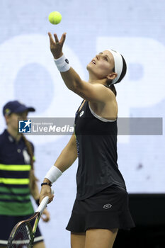 2023-08-29 - Greet Minnen of Belgium during day 2 of the 2023 US Open Tennis Championships, Grand Slam tennis tournament on August 29, 2023 at USTA Billie Jean King National Tennis Center in New York, United States - TENNIS - US OPEN 2023 - INTERNATIONALS - TENNIS