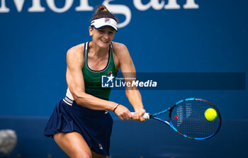 2023-08-29 - Irina-Camelia Begu of Romania in action during the first round of the 2023 US Open Tennis Championships, Grand Slam tennis tournament on August 29, 2023 at USTA National Tennis Center in New York, United States - TENNIS - US OPEN 2023 - INTERNATIONALS - TENNIS