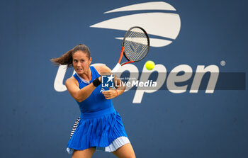 2023-08-29 - Daria Kasatkina of Russia in action during the first round of the 2023 US Open Tennis Championships, Grand Slam tennis tournament on August 29, 2023 at USTA National Tennis Center in New York, United States - TENNIS - US OPEN 2023 - INTERNATIONALS - TENNIS