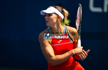 2023-08-30 - Rebeka Masarova of Spain in action during the second round of the 2023 US Open Tennis Championships, Grand Slam tennis tournament on August 30, 2023 at USTA National Tennis Center in New York, United States - TENNIS - US OPEN 2023 - INTERNATIONALS - TENNIS