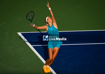 2023-08-30 - Victoria Azarenka of Belarus in action during the second round of the 2023 US Open Tennis Championships, Grand Slam tennis tournament on August 30, 2023 at USTA National Tennis Center in New York, United States - TENNIS - US OPEN 2023 - INTERNATIONALS - TENNIS