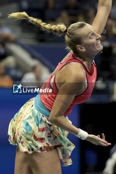 2023-08-30 - Petra Kvitova of Czech Republic during day 3 of the 2023 US Open Tennis Championships, Grand Slam tennis tournament on August 30, 2023 at USTA Billie Jean King National Tennis Center in New York, United States - TENNIS - US OPEN 2023 - INTERNATIONALS - TENNIS