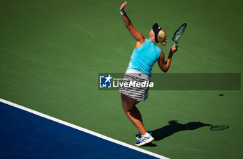 2023-08-31 - Clara Tauson of Denmark during the second round of the 2023 US Open Grand Slam tennis tournament - TENNIS - US OPEN 2023 - INTERNATIONALS - TENNIS
