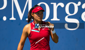 2023-08-31 - Yafan Wang of China during the second round of the 2023 US Open Grand Slam tennis tournament - TENNIS - US OPEN 2023 - INTERNATIONALS - TENNIS
