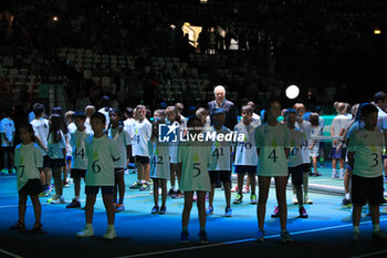 2023-09-13 - former tennis champion Nicola Pietrangeli Davis Cup Finals - Bologna, Italy, September 13, 2023 - ph: c.b. - 2023 DAVIS CUP - CANADA VS ITALY - INTERNATIONALS - TENNIS
