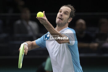 2023-10-31 - Richard Gasquet of France during day 1 of the Rolex Paris Masters 2023, ATP Masters 1000 tennis tournament on October 30, 2023 at Accor Arena in Paris, France - TENNIS - ATP - ROLEX PARIS MASTERS 2023 - INTERNATIONALS - TENNIS