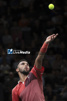 2023-10-31 - Arthur Fils of France during day 2 of the Rolex Paris Masters 2023, ATP Masters 1000 tennis tournament on October 31, 2023 at Accor Arena in Paris, France - TENNIS - ATP - ROLEX PARIS MASTERS 2023 - INTERNATIONALS - TENNIS