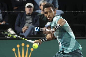 2023-10-31 - Felix Auger-Alassime of Canada during day 2 of the Rolex Paris Masters 2023, ATP Masters 1000 tennis tournament on October 31, 2023 at Accor Arena in Paris, France - TENNIS - ATP - ROLEX PARIS MASTERS 2023 - INTERNATIONALS - TENNIS