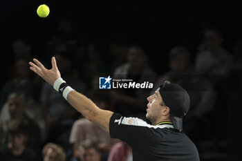 2023-10-31 - Jan-Lennard Struff of Germany during day 2 of the Rolex Paris Masters 2023, ATP Masters 1000 tennis tournament on October 31, 2023 at Accor Arena in Paris, France - TENNIS - ATP - ROLEX PARIS MASTERS 2023 - INTERNATIONALS - TENNIS