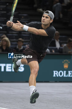 2023-10-31 - Marcos Giron of USA during day 2 of the Rolex Paris Masters 2023, ATP Masters 1000 tennis tournament on October 31, 2023 at Accor Arena in Paris, France - TENNIS - ATP - ROLEX PARIS MASTERS 2023 - INTERNATIONALS - TENNIS