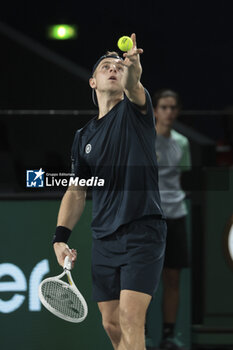 2023-10-31 - Tallon Griekspoor of Netherlands during day 2 of the Rolex Paris Masters 2023, ATP Masters 1000 tennis tournament on October 31, 2023 at Accor Arena in Paris, France - TENNIS - ATP - ROLEX PARIS MASTERS 2023 - INTERNATIONALS - TENNIS