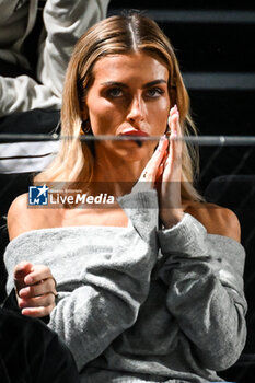 2023-11-01 - Paige LORENZE girlfriend of Tommy PAUL during the third day of the Rolex Paris Masters 2023, ATP Masters 1000 tennis tournament on November 01, 2023 at Accor Arena in Paris, France - TENNIS - ATP - ROLEX PARIS MASTERS 2023 - INTERNATIONALS - TENNIS