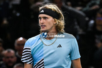 2023-11-02 - Alexander ZVEREV of Germany during the fourth day of the Rolex Paris Masters 2023, ATP Masters 1000 tennis tournament on November 02, 2023 at Accor Arena in Paris, France - TENNIS - ATP - ROLEX PARIS MASTERS 2023 - INTERNATIONALS - TENNIS