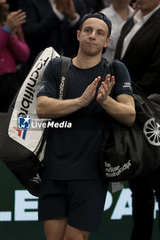 2023-11-02 - Tallon Griekspoor of Netherlands during day 4 of the Rolex Paris Masters 2023, ATP Masters 1000 tennis tournament on November 2, 2023 at Accor Arena in Paris, France - TENNIS - ATP - ROLEX PARIS MASTERS 2023 - INTERNATIONALS - TENNIS