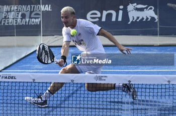 2023-07-12 - Daniele Cattaneo (ITA) during the R32 of the BNL Italy Major Premier Padel at Foro Italico, July 12th 2023 Rome, Italy - BNL ITALY MAJOR PREMIER PADEL (DAY3) - PADEL - TENNIS