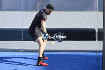 2023-07-14 - Maxi Sanchez (ARG) during the QF of the BNL Italy Major Premier Padel at Foro Italico, July 14th 2023 Rome, Italy - BNL ITALY MAJOR PREMIER PADEL (DAY5) - PADEL - TENNIS