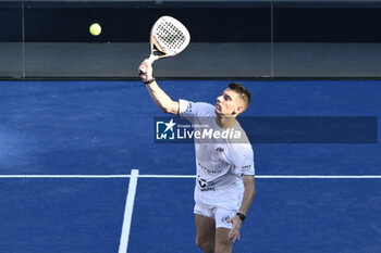 2023-07-14 - Martin Di Nenno (ARG) during the QF of the BNL Italy Major Premier Padel at Foro Italico, July 14th 2023 Rome, Italy - BNL ITALY MAJOR PREMIER PADEL (DAY5) - PADEL - TENNIS