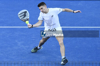 2023-07-14 - Martin Di Nenno (ARG) during the QF of the BNL Italy Major Premier Padel at Foro Italico, July 14th 2023 Rome, Italy - BNL ITALY MAJOR PREMIER PADEL (DAY5) - PADEL - TENNIS