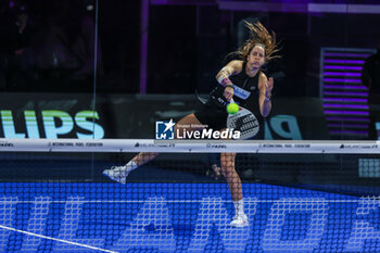 2023-12-06 - Triay Pons Gemma (ESP) seen in action during Milano Premiere Padel P1 at Allianz Cloud Arena, Milan, Italy on December 06, 2023 - MILANO PREMIER PADEL - PADEL - TENNIS