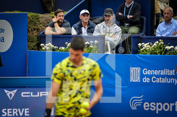 2023-04-18 - Carlos Alcaraz (España) and Nuno Borges (Portugal) face off during day four of the ATP 500 Barcelona Open Banc Sabadell at Real Club de Tenis de Barcelona, in Barcelona, Spain on April 18, 2023. (Photo / Felipe Mondino) - ATP 500 BARCELONA OPEN BANC SABADELL - INTERNATIONALS - TENNIS