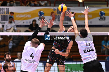 14/10/2023 - Spike of Matey Kaziski ( Allianz Milano ) - SEMIFINAL - ALLIANZ MILANO VS RANA VERONA - AMICHEVOLI - VOLLEY