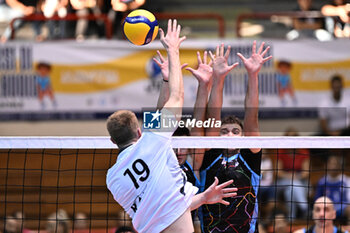 14/10/2023 - Attack of Rok Mozic ( Rana Verona ) - SEMIFINAL - ALLIANZ MILANO VS RANA VERONA - AMICHEVOLI - VOLLEY