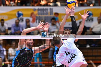 14/10/2023 - Attack of Dzavoronok Donovan ( Rana Verona ) - SEMIFINAL - ALLIANZ MILANO VS RANA VERONA - AMICHEVOLI - VOLLEY