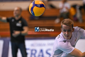 14/10/2023 - Attack of Rok Mozic ( Rana Verona ) - SEMIFINAL - ALLIANZ MILANO VS RANA VERONA - AMICHEVOLI - VOLLEY