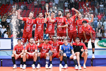 2023-10-15 - Cucine Lube Civitanova team winner of Jesi Volley Cup. - FINAL 1ST/2ND PLACE - CUCINE LUBE CIVITANOVA VS RANA VERONA - FRIENDLY MATCH - VOLLEYBALL