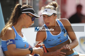 2023-07-02 - Margherita Bianchin and Claudia Scampoli at the Beach Volley Pro Tour Messina - BEACH VOLLEY PRO TOUR (DAY4) - BEACH VOLLEY - VOLLEYBALL