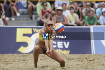 2023-07-02 - Menia Betele with a bagher in the final for the 3rd and 4th place of the Beach Volley Pro Tour Messina - BEACH VOLLEY PRO TOUR (DAY4) - BEACH VOLLEY - VOLLEYBALL