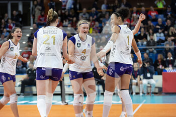 2023-02-08 - Exultation of Players of Volero Le Cannet - VERO VOLLEY MILANO VS VOLERO LE CANNET - CHAMPIONS LEAGUE WOMEN - VOLLEYBALL