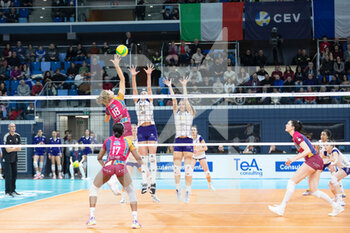 2023-02-08 - Attack of Hanna Daviskyba (Vero Volley Milano) - VERO VOLLEY MILANO VS VOLERO LE CANNET - CHAMPIONS LEAGUE WOMEN - VOLLEYBALL