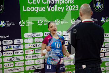 2023-02-08 - MVP Beatrice Parrocchiale (Vero Volley Milano) - VERO VOLLEY MILANO VS VOLERO LE CANNET - CHAMPIONS LEAGUE WOMEN - VOLLEYBALL