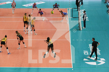 2023-01-10 - Volleyball serve Paola Egonu - IGOR GORGONZOLA NOVARA VS VAKIFBANK - CHAMPIONS LEAGUE WOMEN - VOLLEYBALL