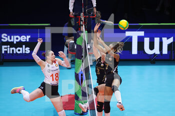 2023-05-20 - An action of the match between VafiBank Instanbul vs Eczacibasi Dynavit Istanbul - WOMEN'S SUPER FINALS 2023 - VAKIFBANK ISTANBUL VS ECZACIBASI DYNAVIT ISTANBUL - CHAMPIONS LEAGUE WOMEN - VOLLEYBALL