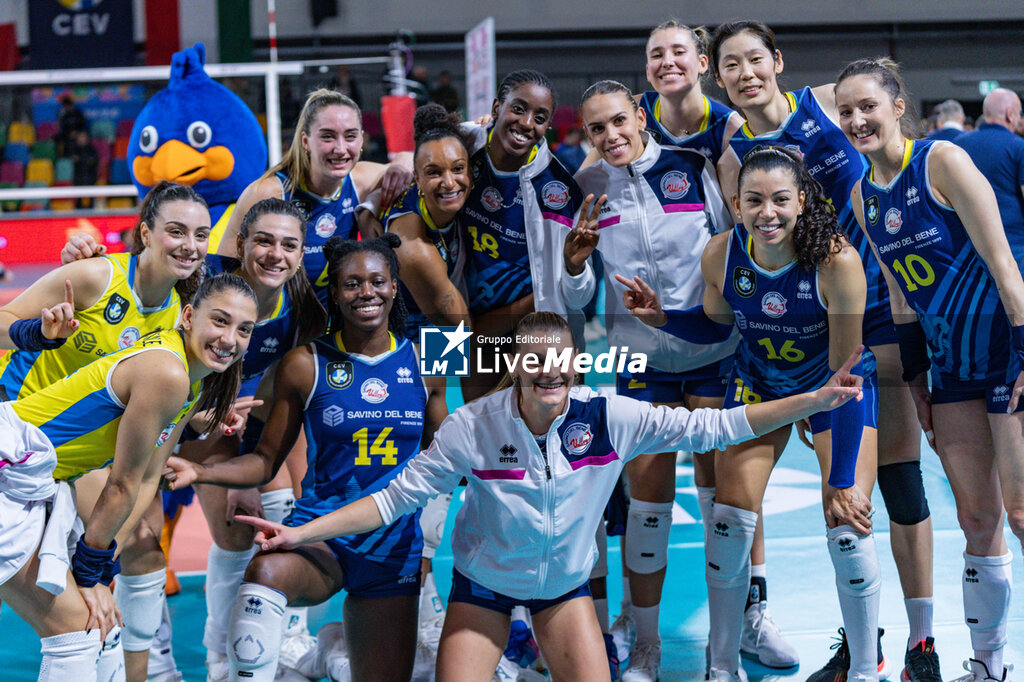 Savino del Bene Scandicci vs Vasas Obuda Budapest - CHAMPIONS LEAGUE WOMEN - VOLLEY