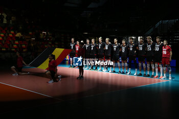 31/08/2023 - belgium team - SERBIA VS BELGIUM - EUROVOLLEY MEN - VOLLEY