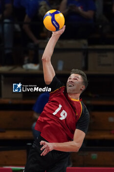 01/09/2023 - germany's erik rohrs in action - GERMANY VS SWITZERLAND - EUROVOLLEY MEN - VOLLEY