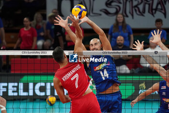 01/09/2023 - italy's galassi gianluca in action - SERBIA VS ITALY - EUROVOLLEY MEN - VOLLEY