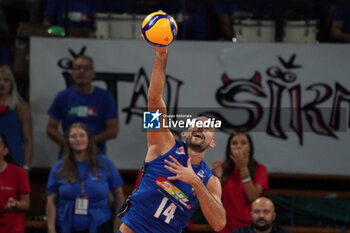 01/09/2023 - italy's galassi gianluca in action - SERBIA VS ITALY - EUROVOLLEY MEN - VOLLEY