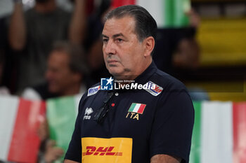 01/09/2023 - italy's ferdinando de giogii head coach - SERBIA VS ITALY - EUROVOLLEY MEN - VOLLEY
