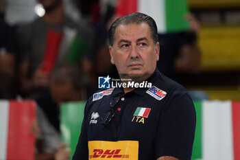 01/09/2023 - italy's ferdinando de giogii head coach - SERBIA VS ITALY - EUROVOLLEY MEN - VOLLEY