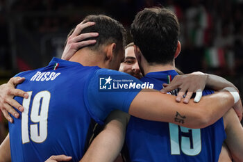 01/09/2023 - italy's rejoices - SERBIA VS ITALY - EUROVOLLEY MEN - VOLLEY