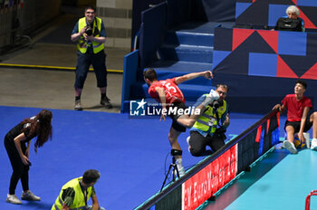 03/09/2023 - Switzerland's Weisigk Julian #15 - ESTONIA VS SWITZERLAND - EUROVOLLEY MEN - VOLLEY