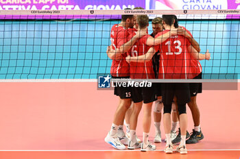 03/09/2023 - Switzerland's team - ESTONIA VS SWITZERLAND - EUROVOLLEY MEN - VOLLEY