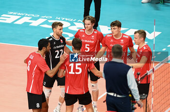 03/09/2023 - Switzerland's team - ESTONIA VS SWITZERLAND - EUROVOLLEY MEN - VOLLEY